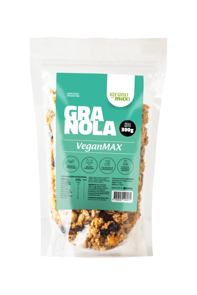 Granola VeganMAX x 300grs