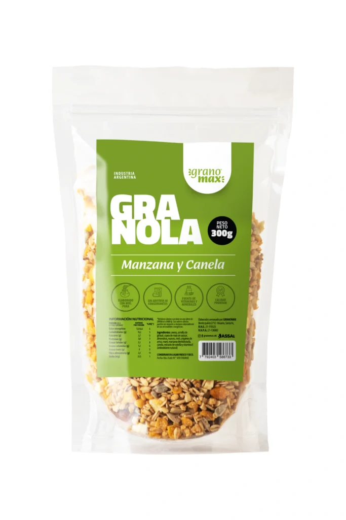 Granola Manzana & Canela x 300gr