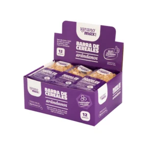 12 Barras de Cereal Arándanos x 40 grs