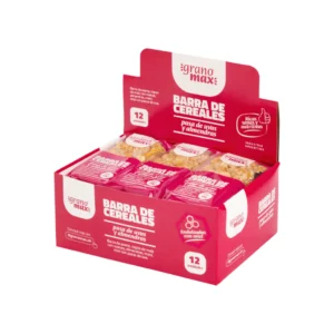 12 Barras de Cereal Pasas de Uva x 40grs