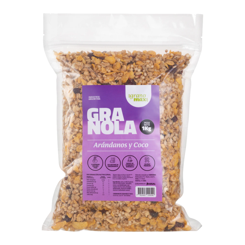 Granola Arándanos & Coco 1kg