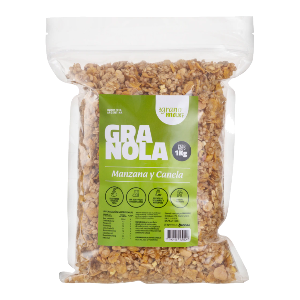 Granola Manzana & Canela x 1kg