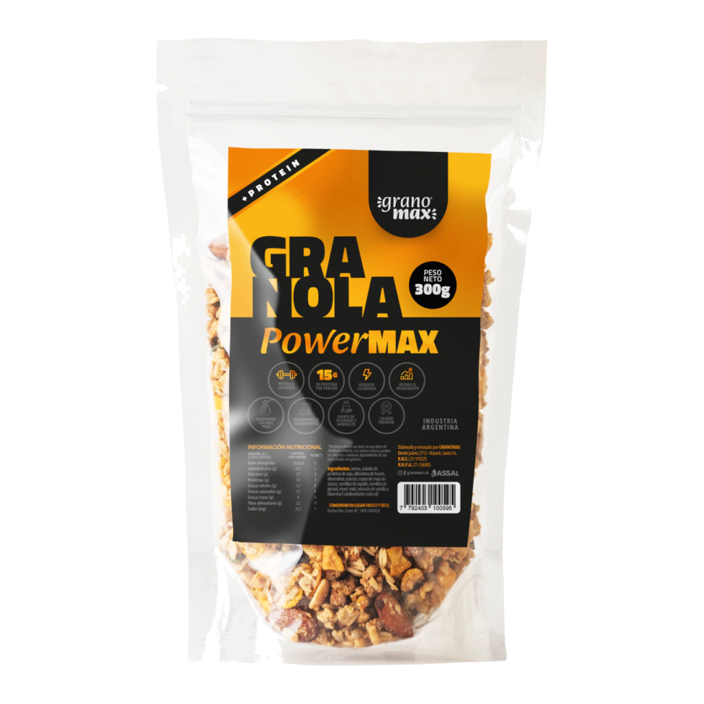 Granola PowerMAX x 300grs PROTEIN+
