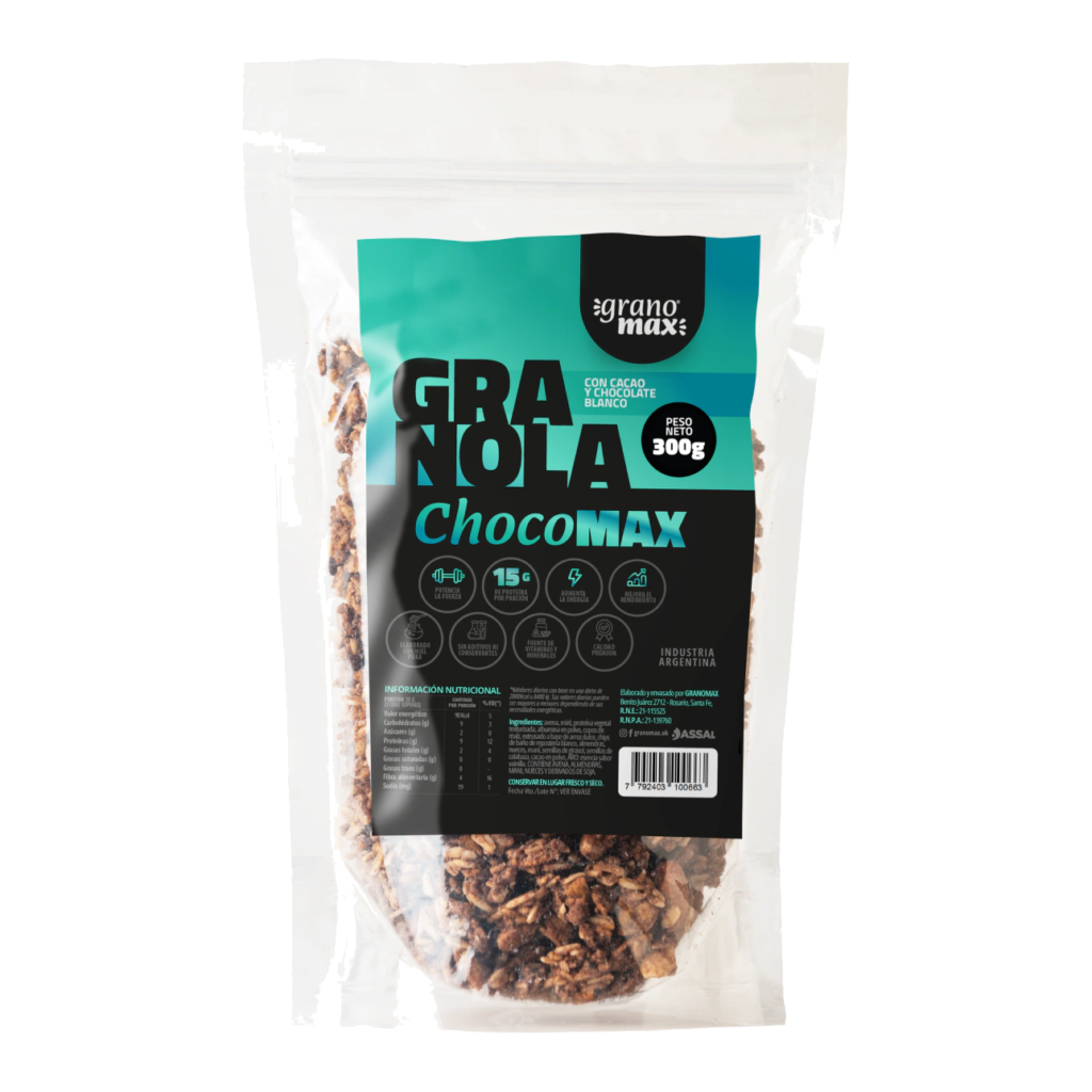 Granola ChocoMAX x 300grs > PROTEIN+