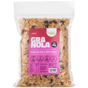 Granola con Pasas de Uva y Almendras x 1kg